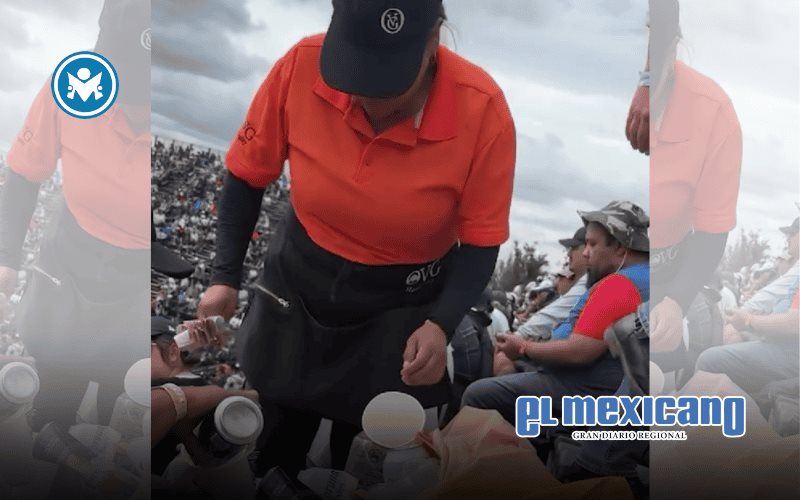 Captan a vendedores de cerveza con agua sucia en NASCAR Xfinity Series en CDMX