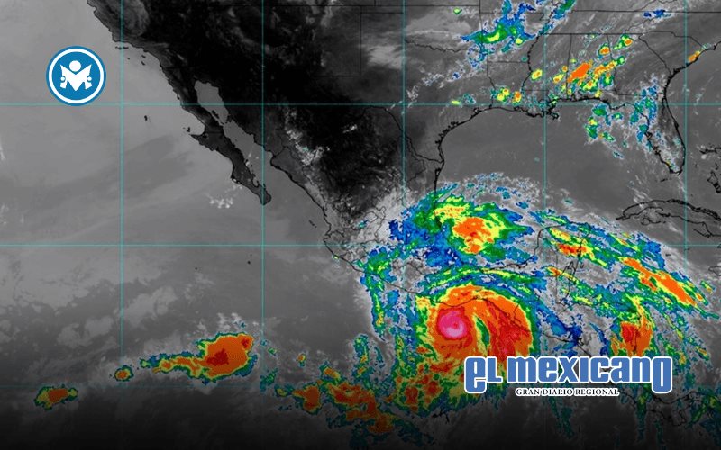 Huracán Erick se fortalece a categoría 2 y activa alerta en Acapulco y Oaxaca