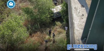 Camión de valores cae a barranco en Tijuana; muere copiloto y hay tres heridos