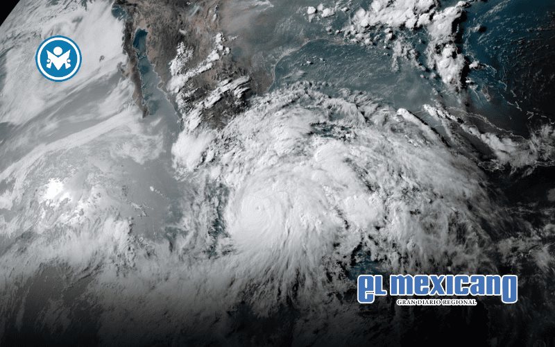 Huracán Erick se intensifica a categoría 3 frente a costas de México