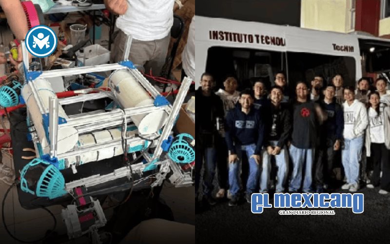 Volaris recupera robot submarino perdido; estudiantes del Tec de Morelia ya compiten en certamen internacional