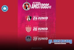 Xolas empatan ante Atlas en pretemporada con gol de Mariana Munguía