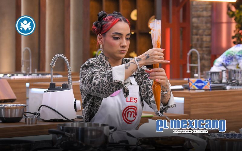 Leslie Gallardo queda fuera de MasterChef Celebrity 2025 Leslie Gallardo queda fuera de MasterChef Celebrity 2025