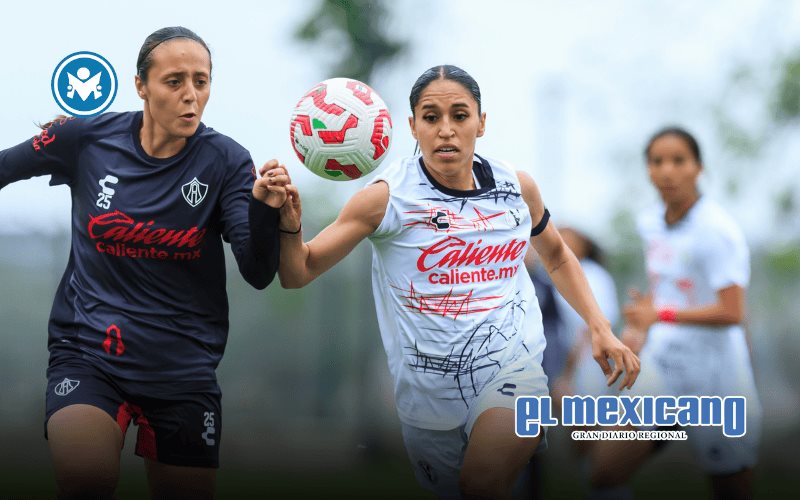 Xolas empatan ante Atlas en pretemporada con gol de Mariana Munguía