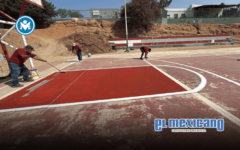 Mejora gobierno cancha de usos múltiples en la Colonia Adolfo Ruiz Cortines Mejora gobierno cancha de usos múltiples en la Colonia Adolfo Ruiz Cortines