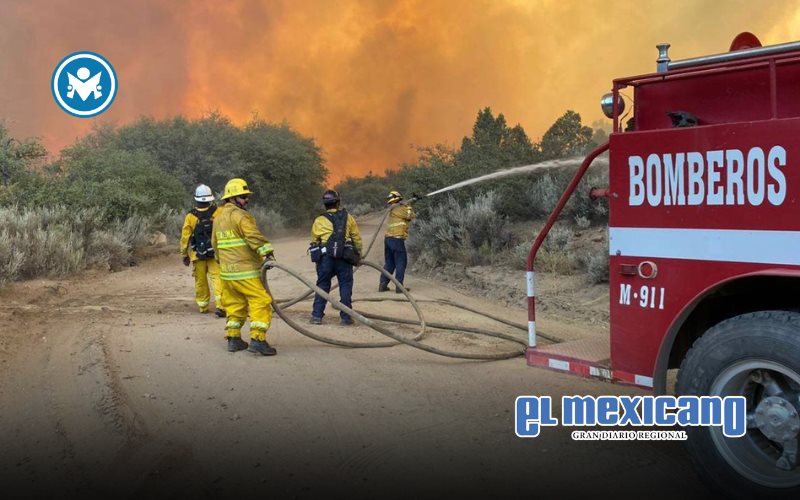 Avanza combate al incendio Complejo Tecate 2; autoridades reportan 50% de control Avanza combate al incendio Complejo Tecate 2; autoridades reportan 50% de control