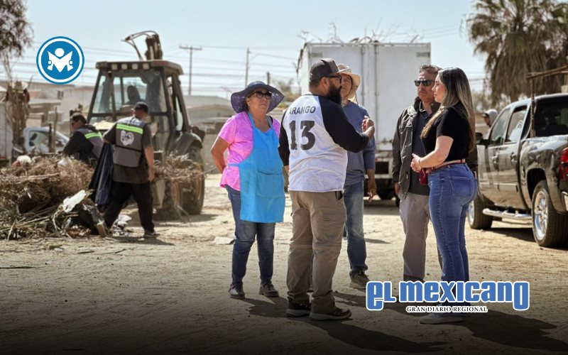 Retira Gobierno de Ensenada 500 toneladas de basura del arroyo Campillo