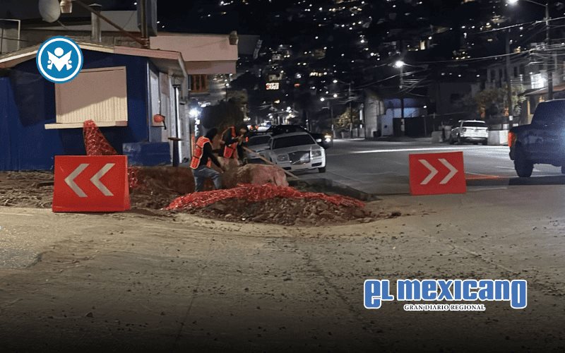 Ensenada instala nuevos semáforos con labores nocturnas para evitar afectaciones viales Ensenada instala nuevos semáforos con labores nocturnas para evitar afectaciones viales