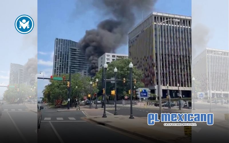 Camioneta explota en Arlington, Virginia, a las afueras de Washington D.C. Camioneta explota en Arlington, Virginia, a las afueras de Washington D.C.