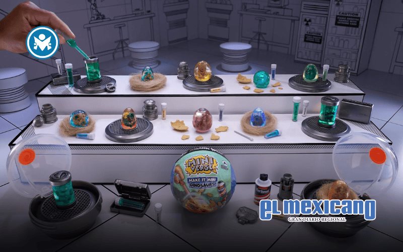 MGA lanza colección jurásica de Miniverse inspirada en Jurassic World Rebirth