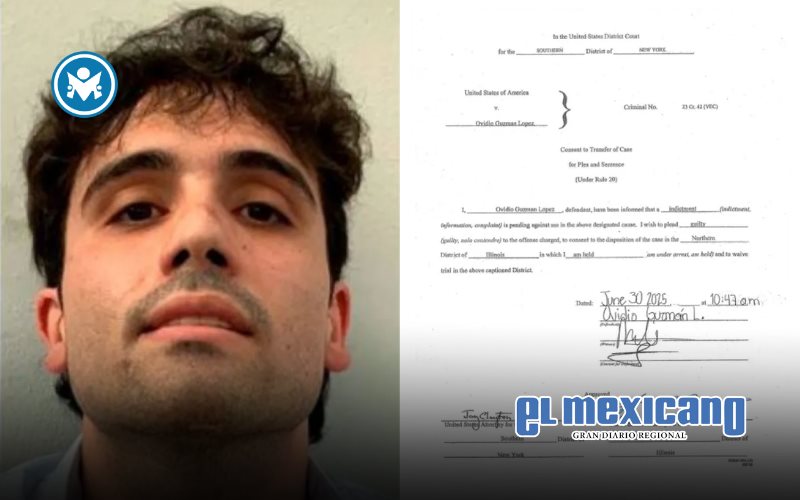 Ovidio Guzmán logra acuerdo en EU; Nueva York retira cargos Ovidio Guzmán logra acuerdo en EU; Nueva York retira cargos