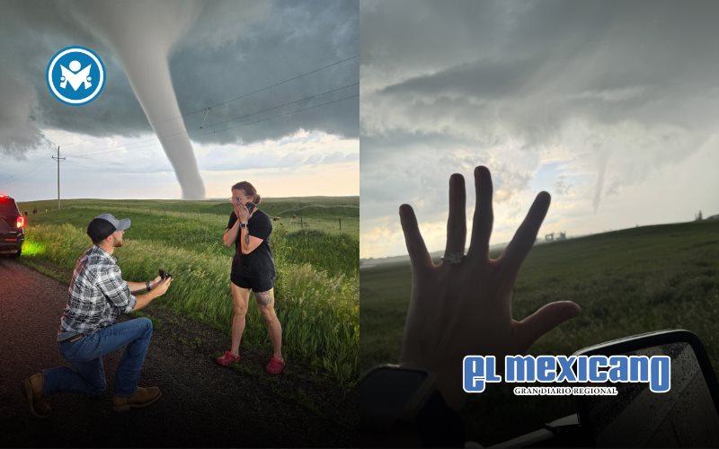 Cazatormentas se comprometen frente a un tornado en EU