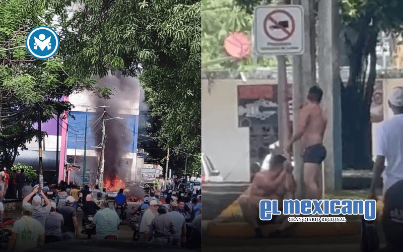 Pobladores de Tezonapa se rebelan contra Tránsito; golpean agentes y queman patrullas Pobladores de Tezonapa se rebelan contra Tránsito; golpean agentes y queman patrullas