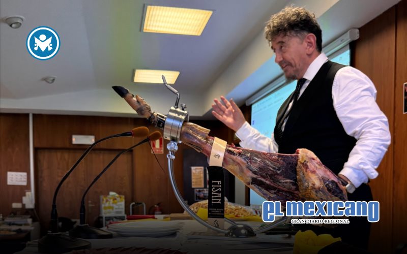 El maestro Florencio Sanchidrián y el Dr. Luis Montel afirman que el jamón ibérico es un "superalimento" para el deporte El maestro Florencio Sanchidrián y el Dr. Luis Montel afirman que el jamón ibérico es un "superalimento" para el deporte