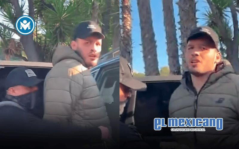 Revelan video del arresto de Julio César Chávez Jr. por el ICE en California Revelan video del arresto de Julio César Chávez Jr. por el ICE en California
