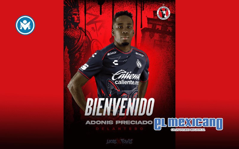 Adonis Preciado se une a Xolos