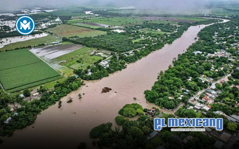 Incremento del caudal en río Guayalejo-Tamesí pone en alerta a Tamaulipas Incremento del caudal en río Guayalejo-Tamesí pone en alerta a Tamaulipas