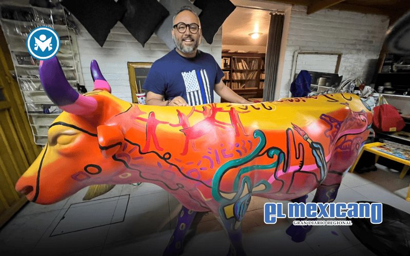 Enrique Chiu representará a México en el Cow Parade 2025 con poderosa obra sobre migración y frontera Enrique Chiu representará a México en el Cow Parade 2025 con poderosa obra sobre migración y frontera