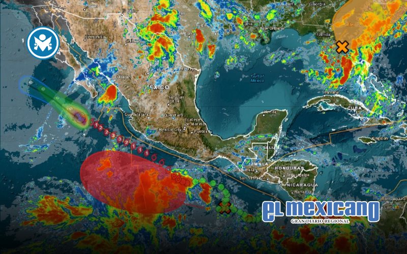 Huracán Flossie se debilita a tormenta tropical Huracán Flossie se debilita a tormenta tropical