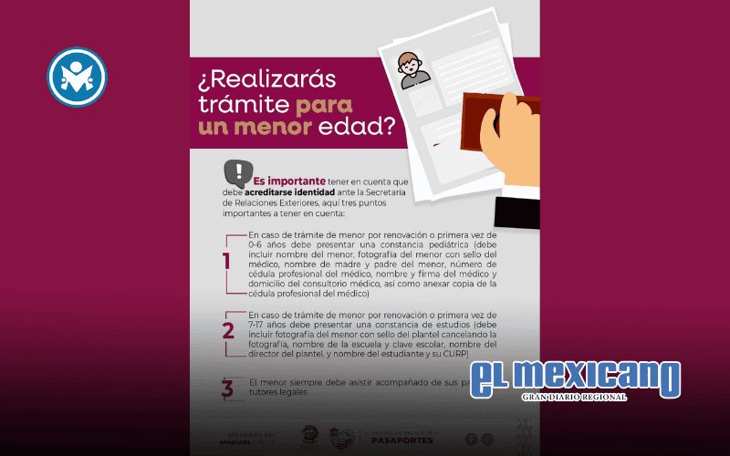 Pasaporte para menores: estos son los documentos que no pueden faltar Pasaporte para menores: estos son los documentos que no pueden faltar