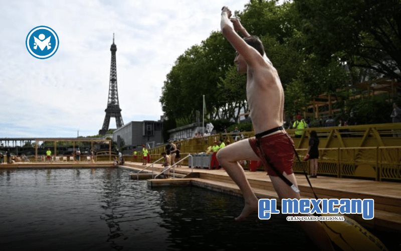 Por primera vez en un siglo, el río Sena abre sus aguas para nadar en París Por primera vez en un siglo, el río Sena abre sus aguas para nadar en París