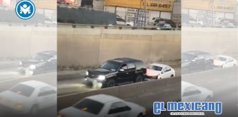Choque en la 5 y 10 terminó en pelea entre conductores