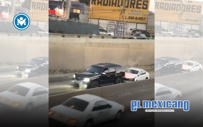 Choque en la 5 y 10 terminó en pelea entre conductores