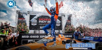 Obtiene Honda puntuación perfecta gracias a la victoria de Scott Dixon en Mid-Ohio
