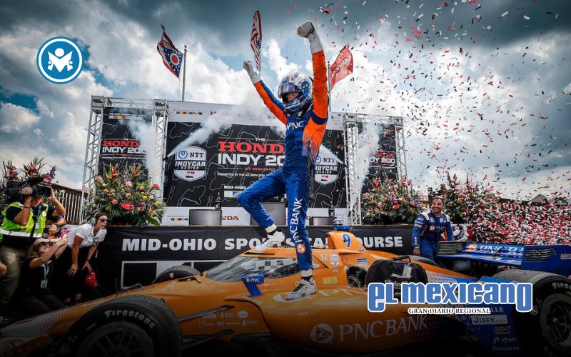 Obtiene Honda puntuación perfecta gracias a la victoria de Scott Dixon en Mid-Ohio Obtiene Honda puntuación perfecta gracias a la victoria de Scott Dixon en Mid-Ohio
