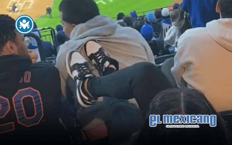 #LadyPatadas: Aficionada agrede a joven en pleno Mets vs. Yankees