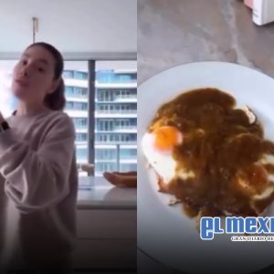 Michelle Salas da receta de chilaquiles fit en Instagram y se desatan memes