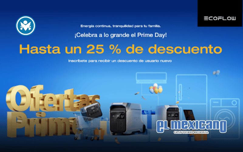 Este Prime Day, aprovecha los descuentos de EcoFlow y lleva energía confiable a tu hogar