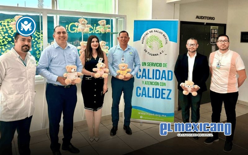 COPARMEX Tijuana fortalece alianza con Hospital de Salud Mental para impulsar prevención en la comunidad