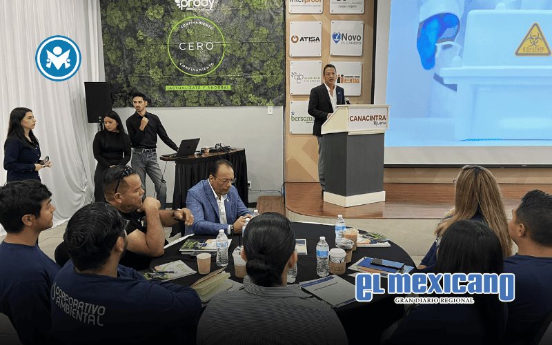 Promueve Canacintra Tijuana y PROFEPA cultura preventiva en manejo de residuos peligrosos