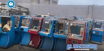 Destruyen 98 tragamonedas ilegales en Tijuana