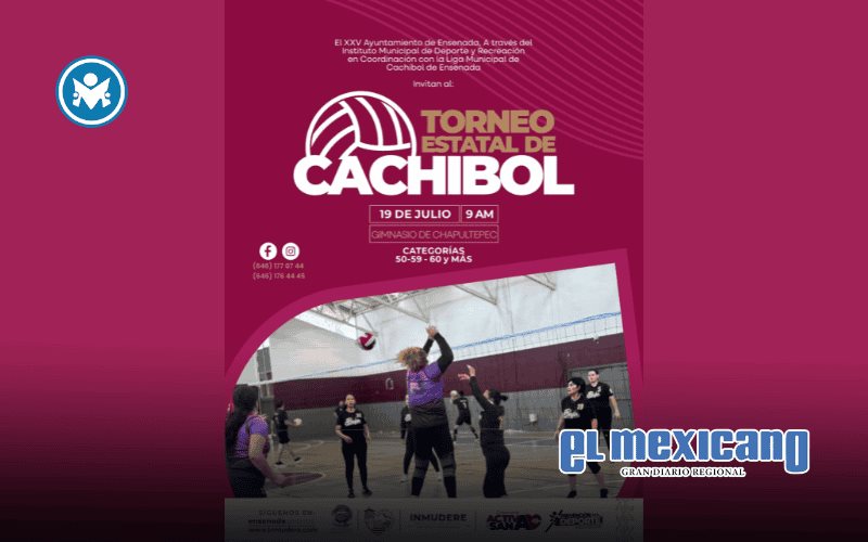 Ensenada será sede del Torneo Estatal de Cachibol 2025