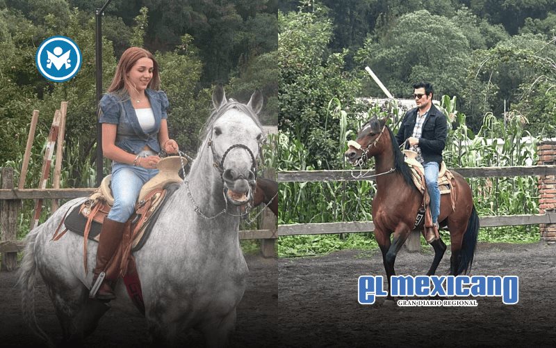 El elenco de Asignatura Pendiente se prepara a caballo para su próximo estreno