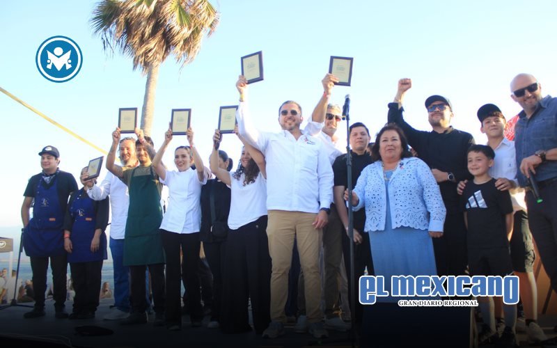 Saborean cientos de comensales productos marinos de Baja California en "Cocina la Baja"