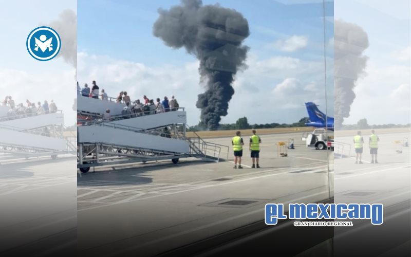 Avioneta se desploma en Southend, mueren 4 tras espectacular explosión Avioneta se desploma en Southend, mueren 4 tras espectacular explosión