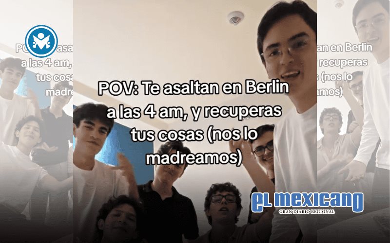 Turistas mexicanos fueron asaltados en Berl&iacute;n