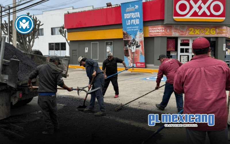 Continúa gobierno de Claudia Agatón con acciones de bacheo en la ciudad Continúa gobierno de Claudia Agatón con acciones de bacheo en la ciudad
