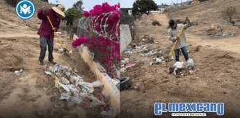 Gobierno intensifica limpieza en panteones municipales
