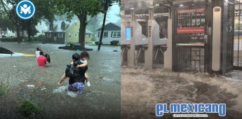 Declaran estado de emergencia por inundaciones en Nueva Jersey