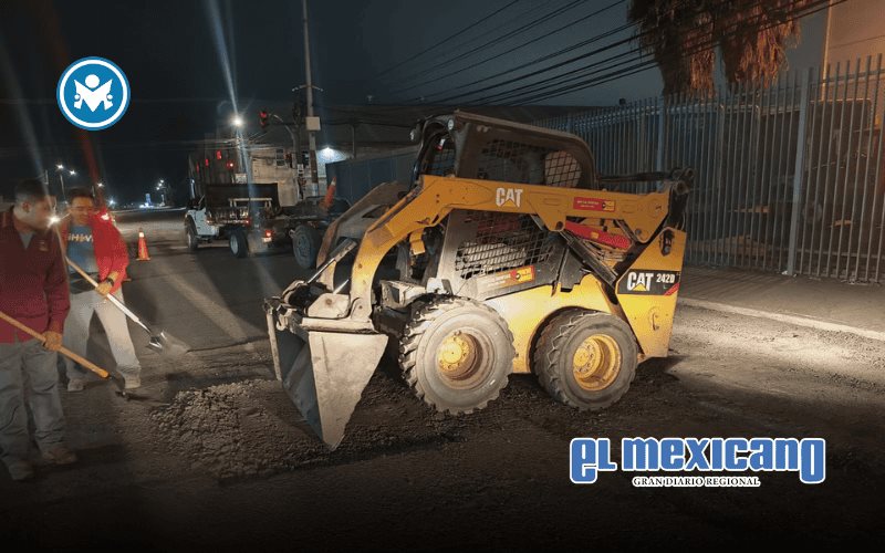 Anuncia alcaldesa Claudia Agatón inicio de labores de bacheo en horario nocturno Anuncia alcaldesa Claudia Agatón inicio de labores de bacheo en horario nocturno