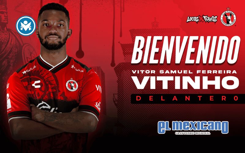 Xolos ficha al brasileño Vitinho para reforzar su ofensiva