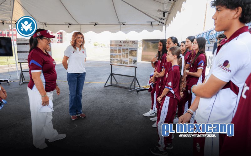 Gobernadora Marina del Pilar impulsa deporte con rehabilitación de pista de atletismo en Ciudad Deportiva Gobernadora Marina del Pilar impulsa deporte con rehabilitación de pista de atletismo en Ciudad Deportiva