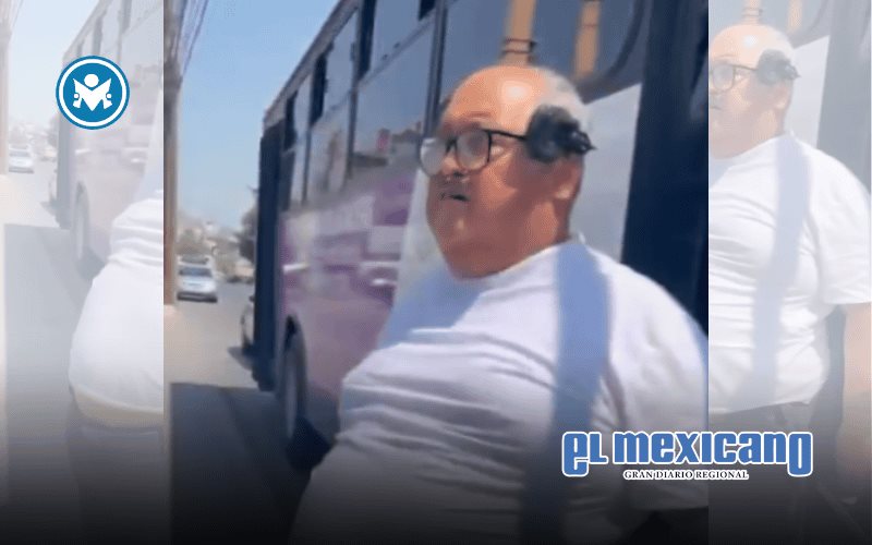 Conductor de transporte violeta fue sorprendido viendo videos inapropiados en servicio
