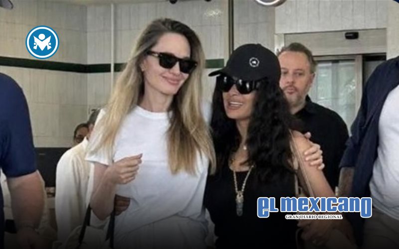 Salma Hayek y Angelina Jolie deslumbran con visita privada a Veracruz