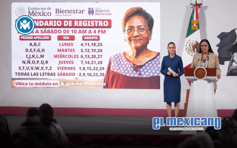 Del 1 al 30 de agosto arranca inscripción a la Pensión Mujeres Bienestar de 60 a 64 años Del 1 al 30 de agosto arranca inscripción a la Pensión Mujeres Bienestar de 60 a 64 años