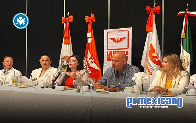 Hace un "oso dirigencia de Movimiento Ciudadano en conferencia de prensa